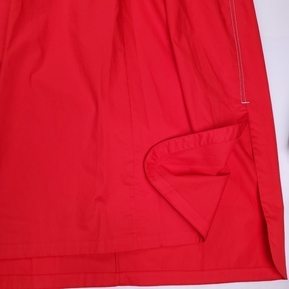 New Jason Wu Red Tie Front Pocketed Dress Sz 4 - Picture 16 of 16